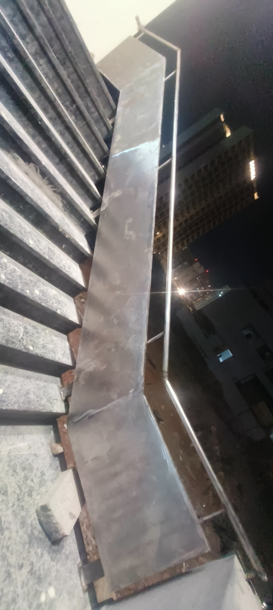 MS Staircase Fabrication Work